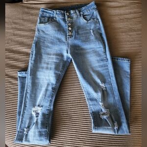 Strerch Bootcut Buttonfly Jeans